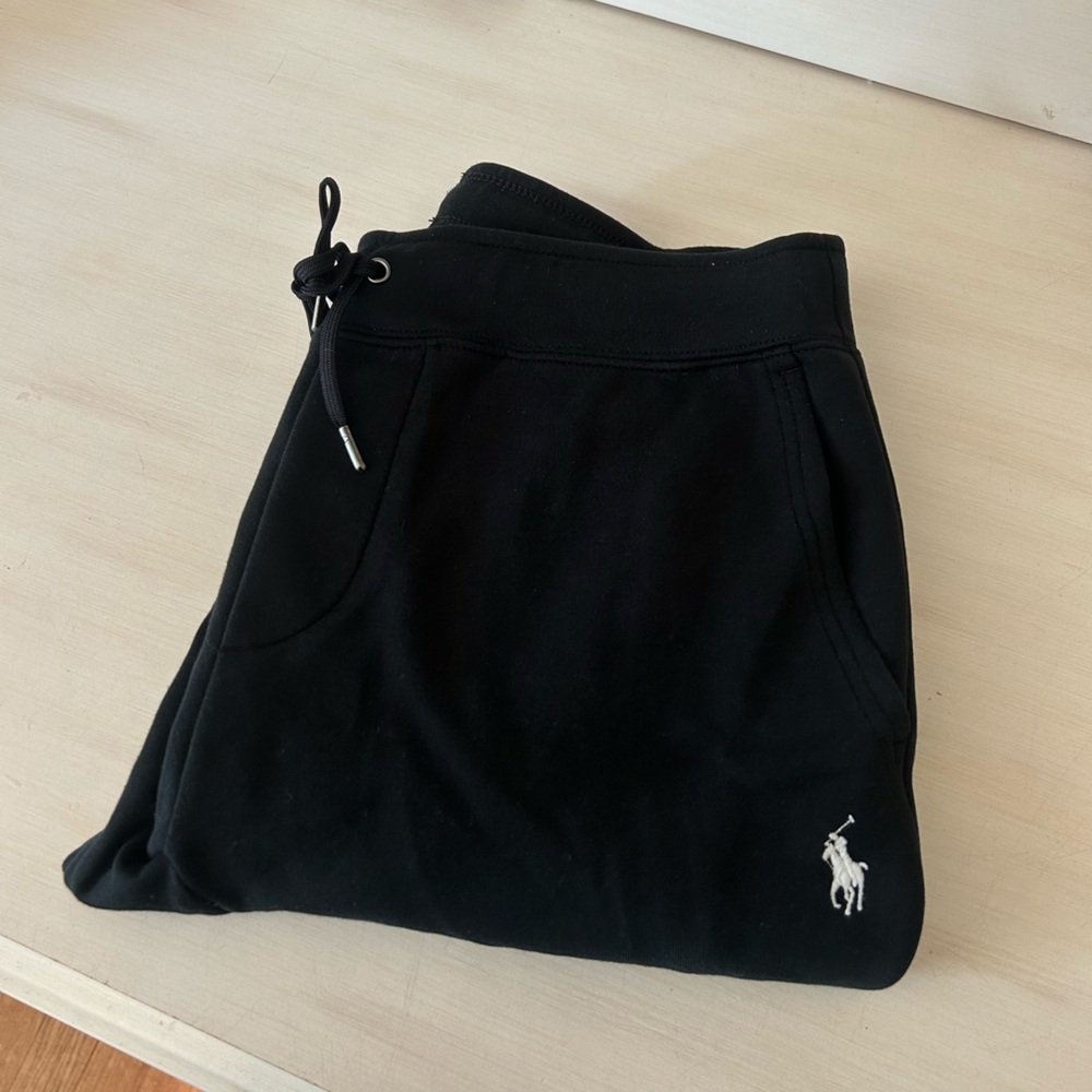 men’s POLO black joggers